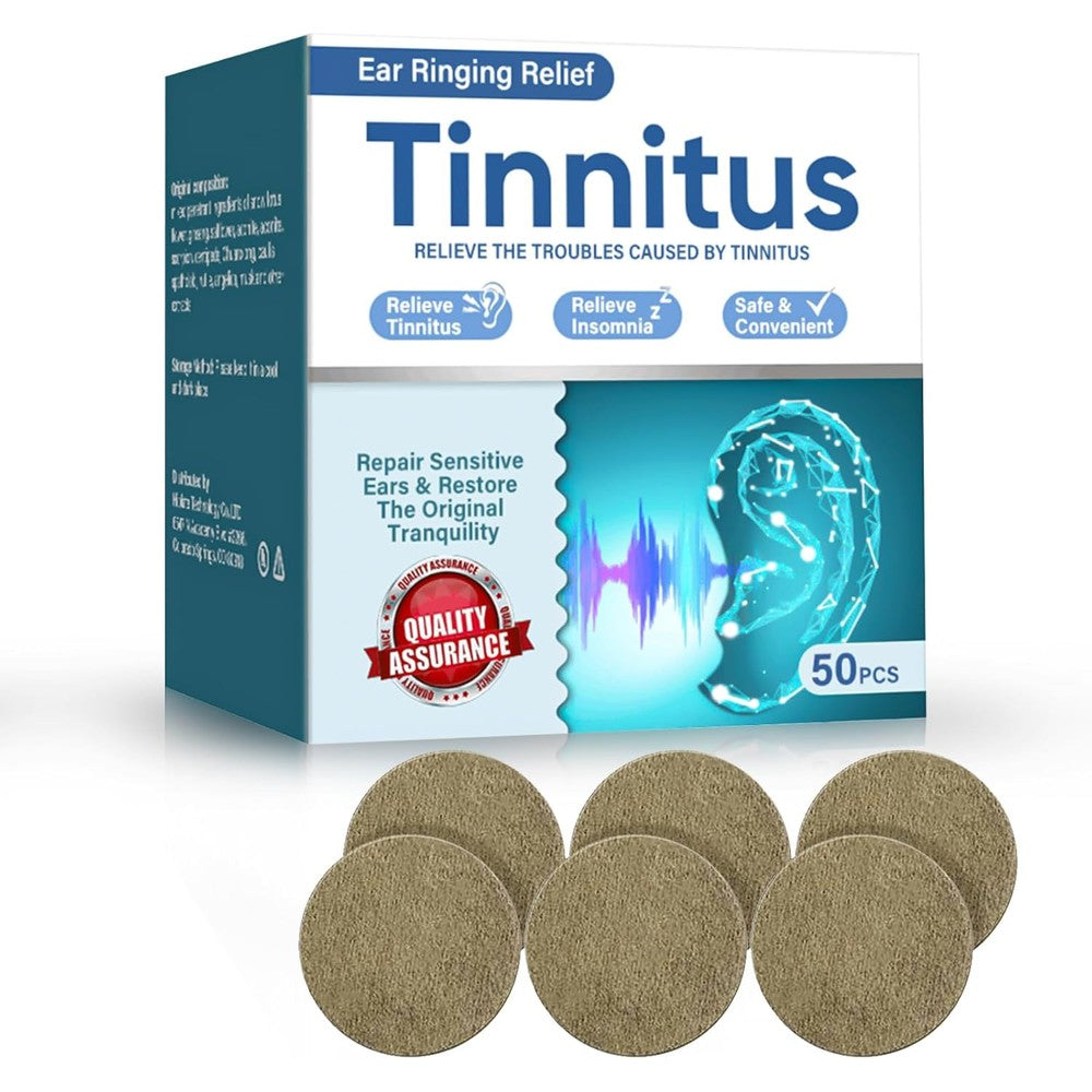 Airuntech Tinnitus Relief Patches front packaging box view