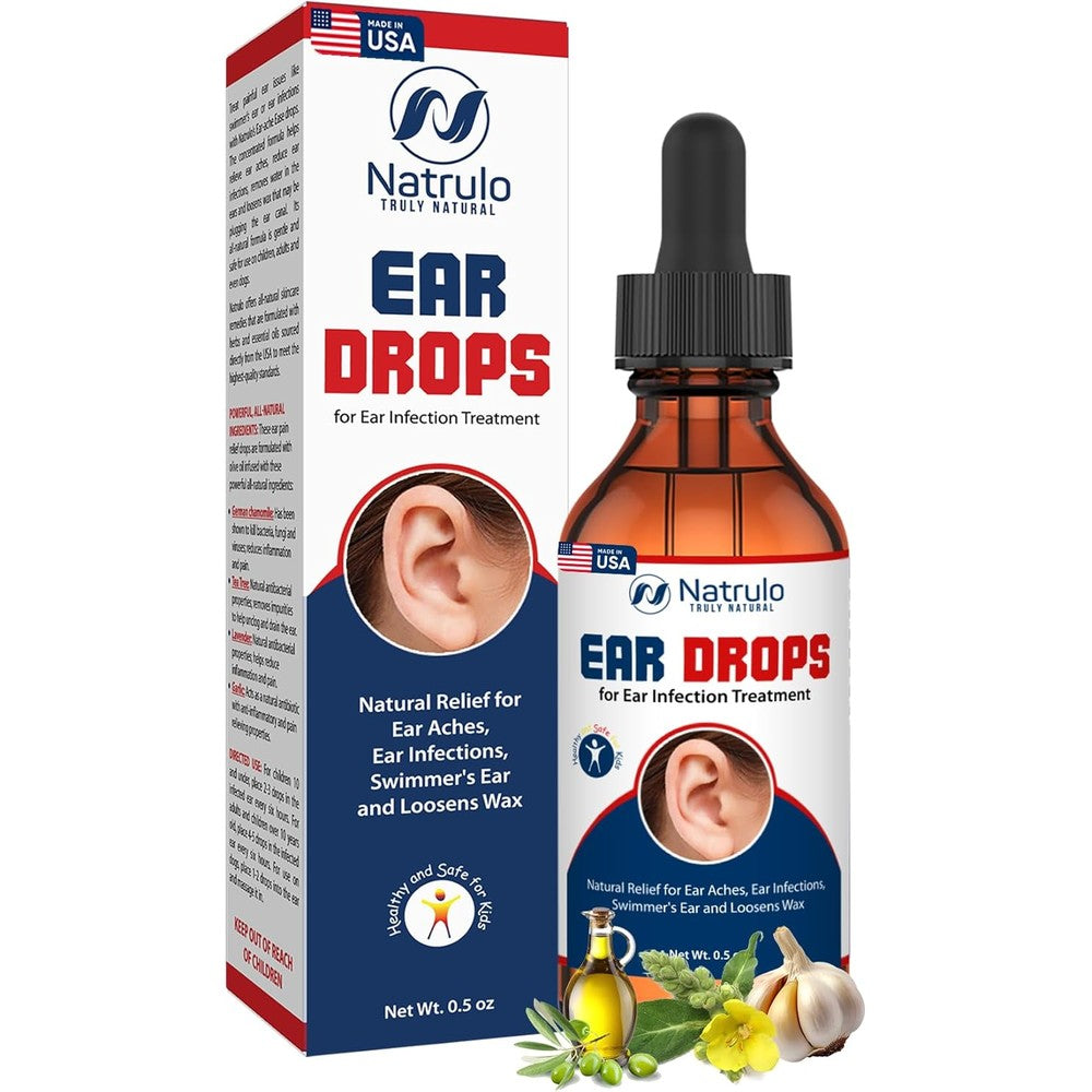 Natrulo TRP Ring Relief PM Ear Drops front view for tinnitus relief.
