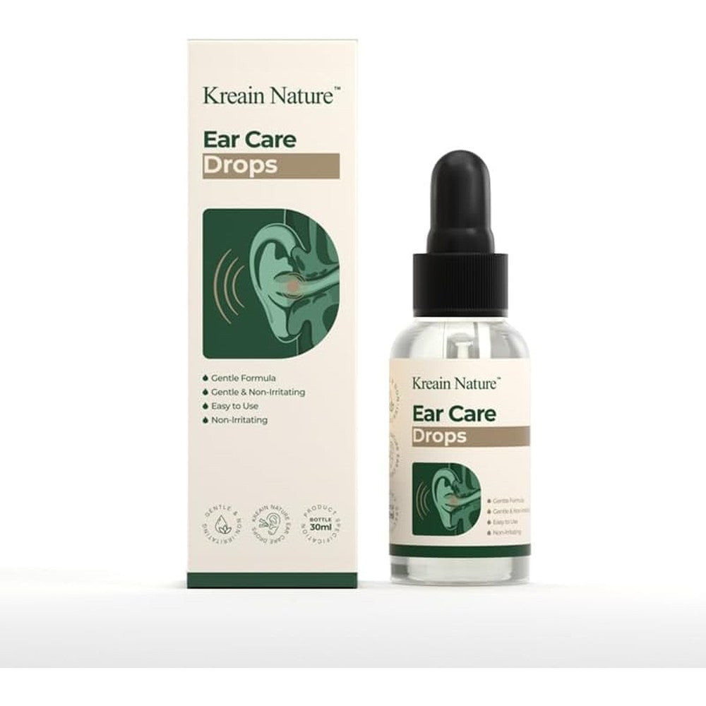 Kreain Nature Ear Care Drops front view bottle for tinnitus relief