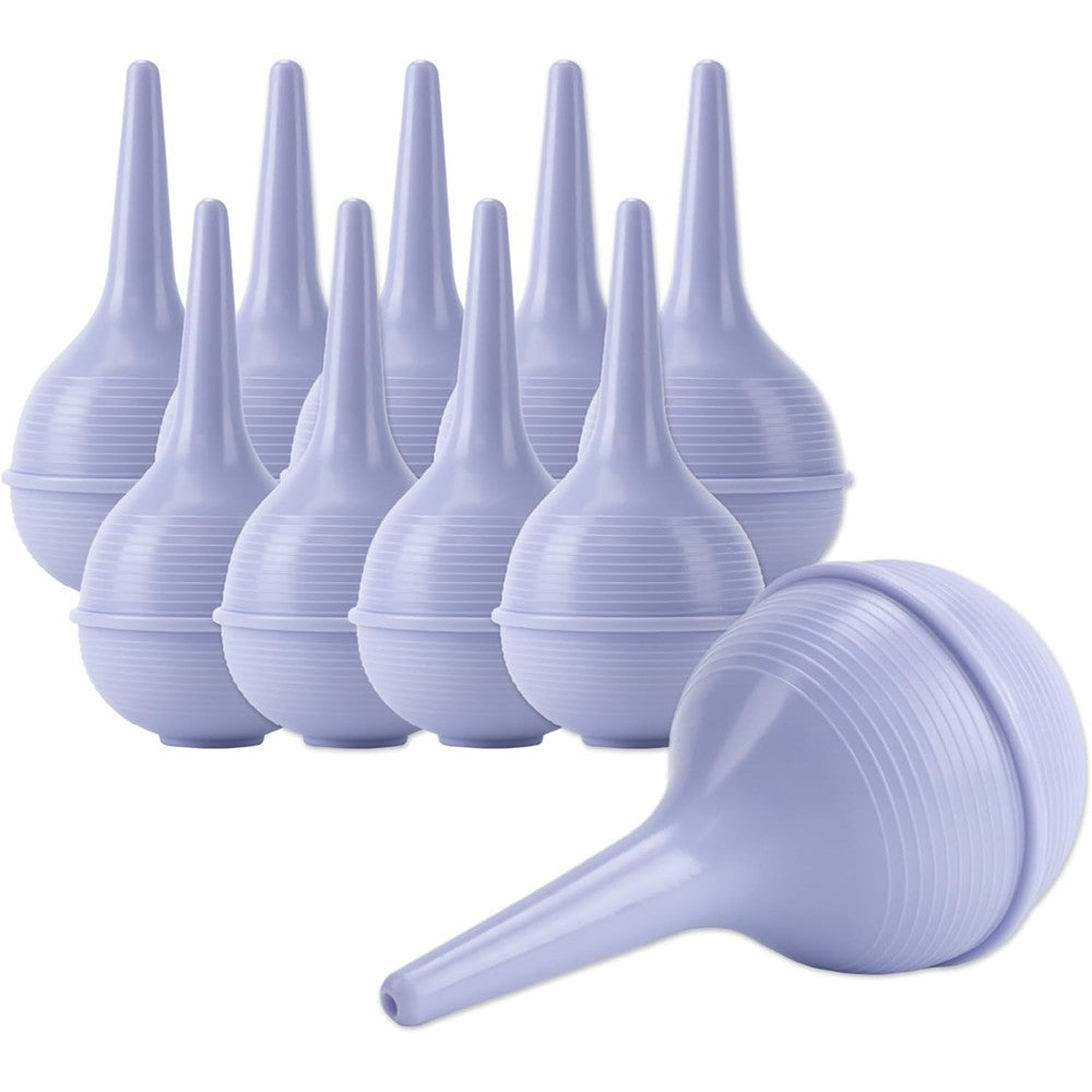 Generic Ear Ulcer Bulb Syringe 2 ounce front view medical suction tool.