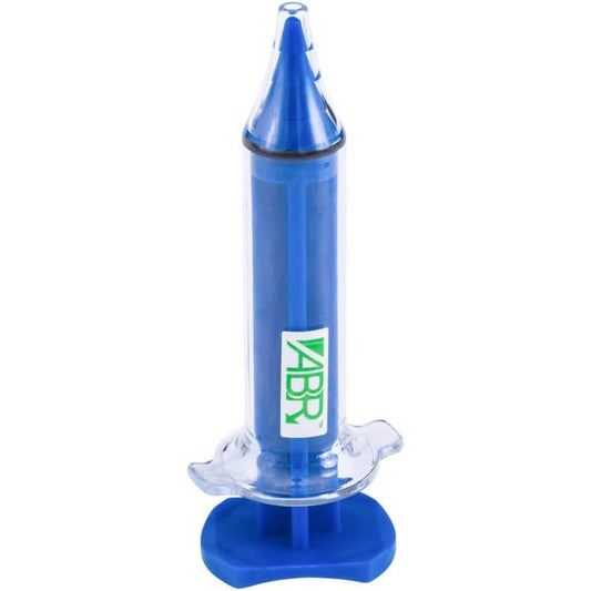 Soundlink ear impression syringe injector front view for hearing aid molds.