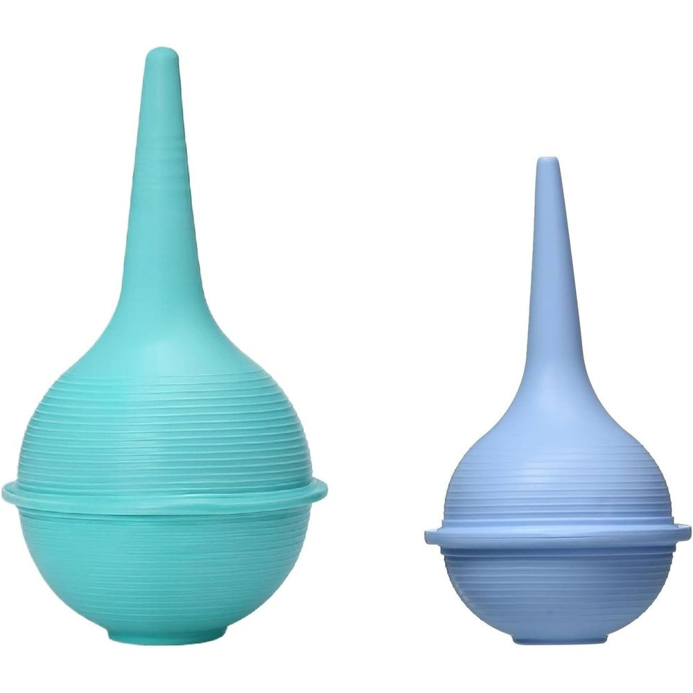 Custari Rubber Bulb Syringe Set front view for ear wax removal.