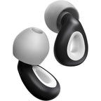 Dersoud noise-cancelling ear plugs front view in black color