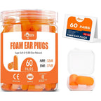 Voisen foam ear plugs front view bulk container packaging