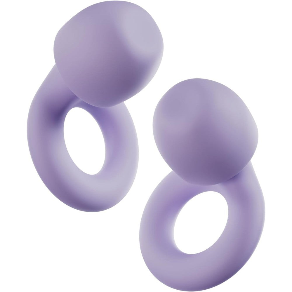 Loop Quiet 2 Ear Plugs front view of flexible silicone noise reducing earplugs