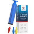 Medi Grade ear syringe front view with 3 quad-stream tips