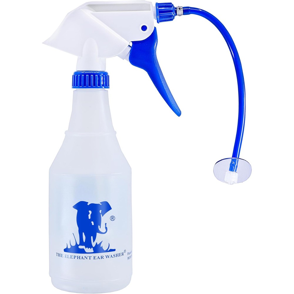 Doctor Easy Elephant Ear Washer Bottle System front view for professional ear cleaning.