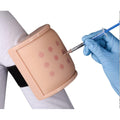 Ultrassist 3 in 1 injection training pad front view for medical students.