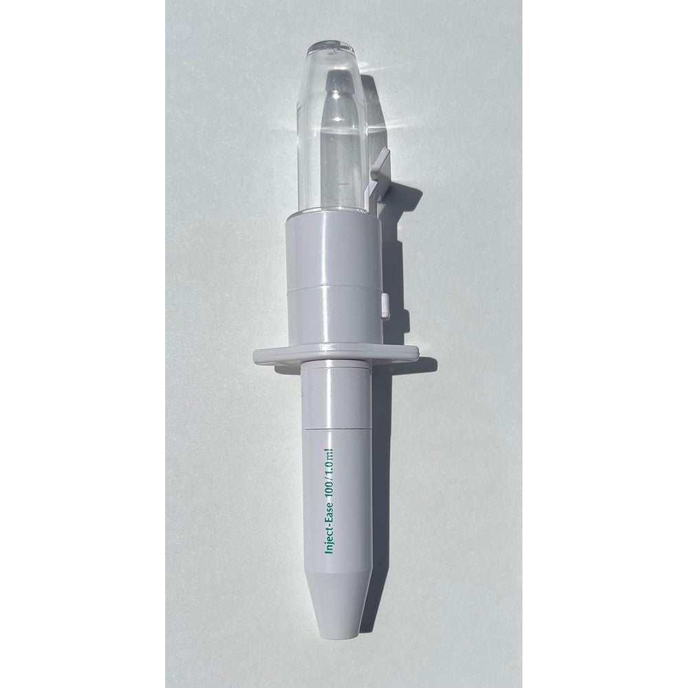 AmbiMedInc Inject-Ease automatic syringe injector front view for needle anxiety relief