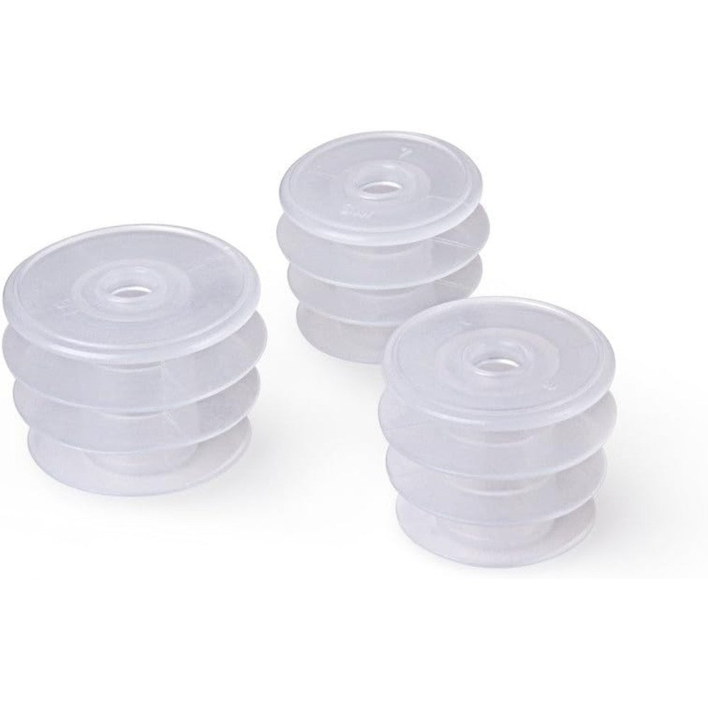 Apothecary Products Oral Syringe Adapter Plugs front view for 28mm bottles.