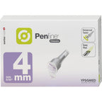 Penfine Classic Pen Needle 32G 4mm 100 count box front view