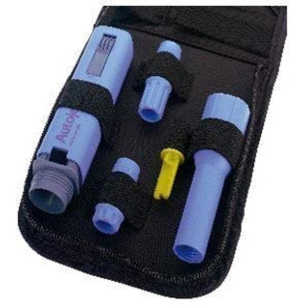 Owen Mumford Autoject 2 AJ1300 front view of the automated self-injection device.