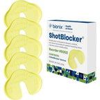Bionix ShotBlocker front view pain relief device for injections.