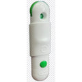 OneTouch Delica Plus lancing device front view for painless blood glucose testing.