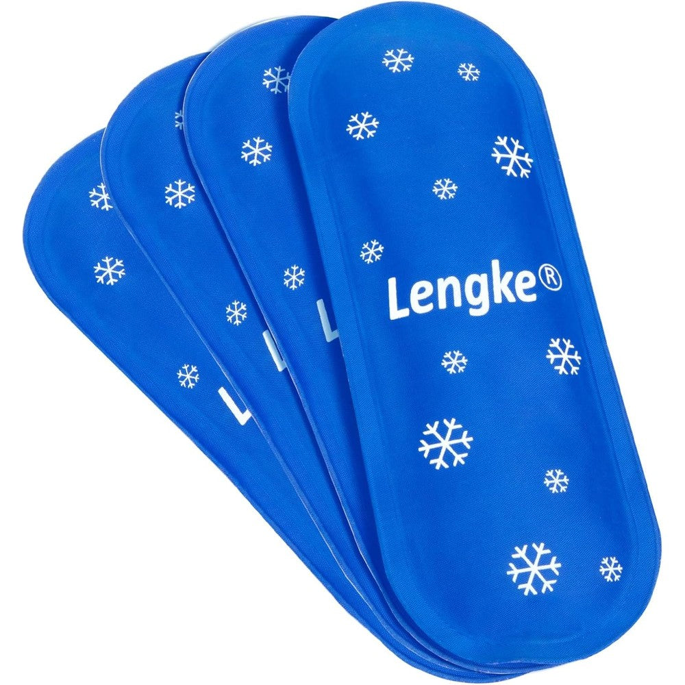 LengKe TSA approved insulin cooler travel case ice packs four packs front view