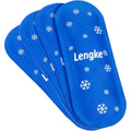 LengKe TSA approved insulin cooler travel case ice packs four packs front view