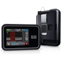 Tandem Diabetes Care t:case black protective cover front view showing premium insulin pump holster design.