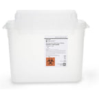 McKesson Prevent Sharps Container front view for biohazard disposal