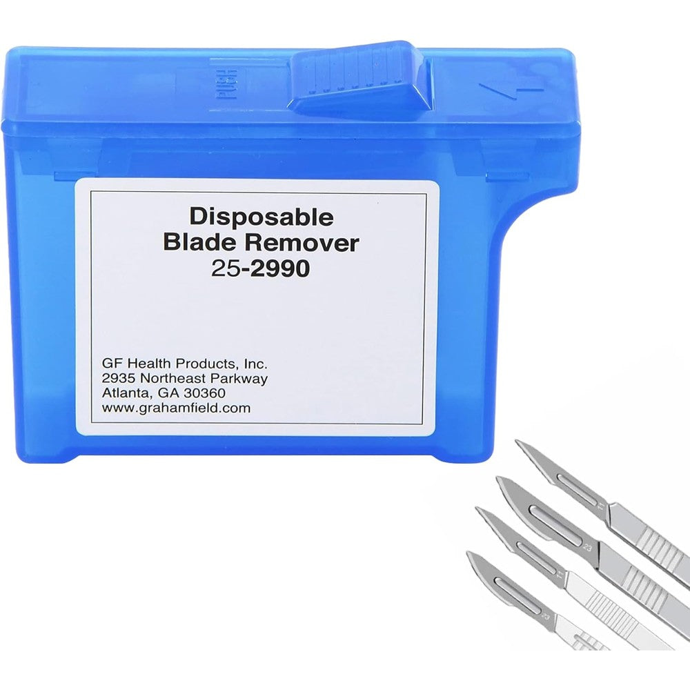 Graham-Field 2990 Feather Handheld Blade Remover front view for surgical safety