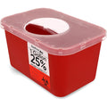 Oakridge Products 1 Gallon Sharps Container front view medical waste disposal