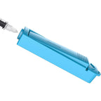 Amonior sharps container for insulin syringe needle disposal