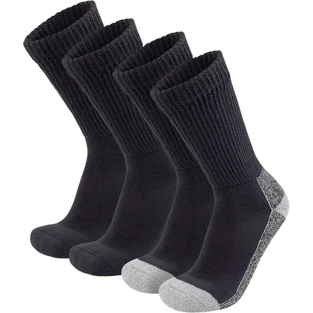 Brooklyn Socks diabetic extra thick cotton socks front view pack of four