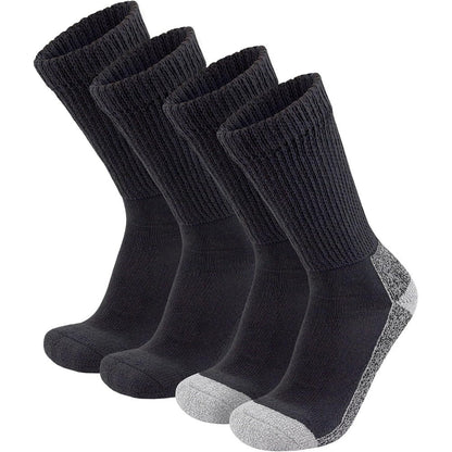 Brooklyn Socks diabetic extra thick cotton socks front view pack of four