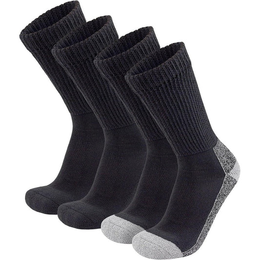 Brooklyn Socks diabetic extra thick cotton socks front view pack of four