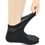 Yomandamor Mens Coolmax Diabetic Socks 5 pack front view