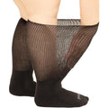 Gooi Extra Wide Diabetic Socks front view for swollen feet care.