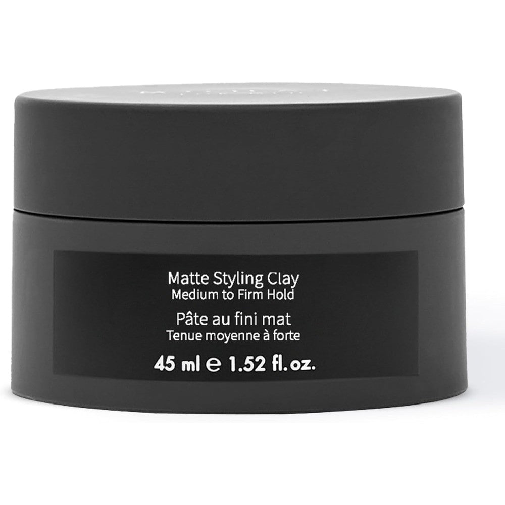 MONAT For Men Matte Styling Clay front view of the premium jar packaging