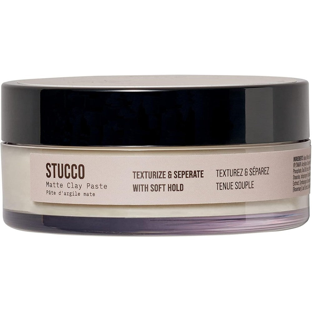 AG Care Stucco Matte Clay Paste front packaging view premium hair styling clay