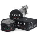 Hair Craft Co CRVFT Hair Clay front view of the premium matte finish styling jar.