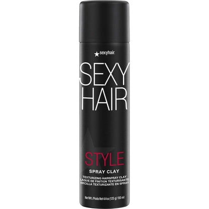 SexyHair Style Spray Clay front view authentic texturizing spray canister