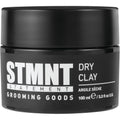 STMNT Grooming Goods Dry Clay front view jar premium hair styling wax for men