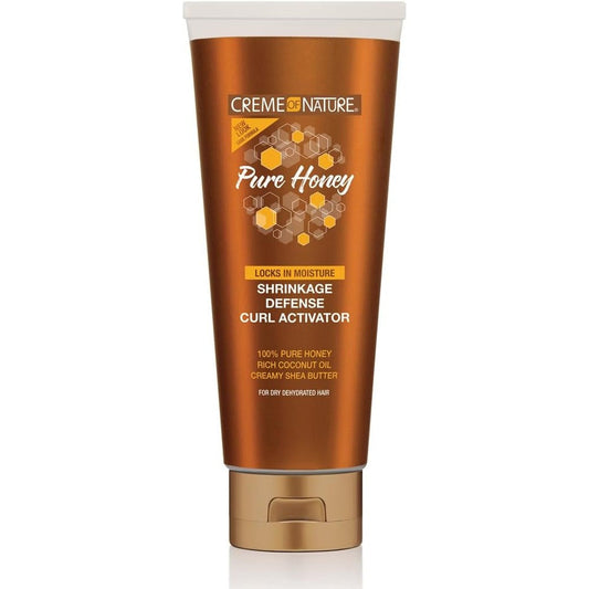 Creme of Nature Pure Honey Curl Activator front view bottle for curl definition