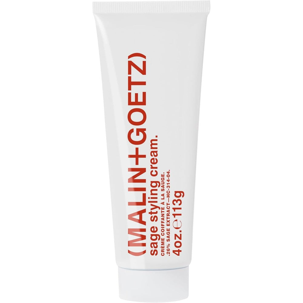 MALIN+GOETZ Sage Styling Cream front view premium hair cream for flexible hold