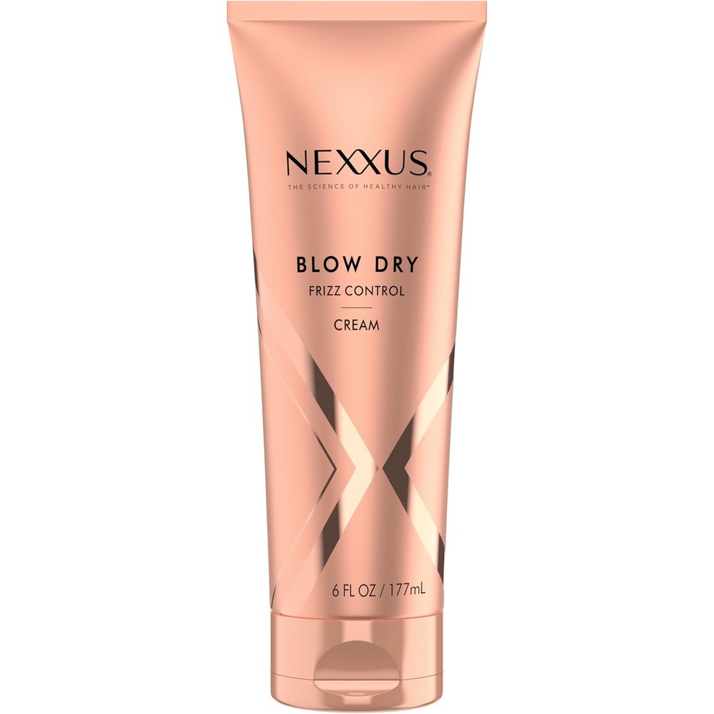 Nexxus blow dry cream frizz control front view package
