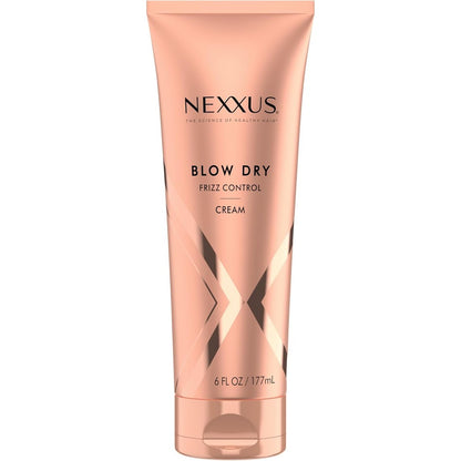 Nexxus blow dry cream frizz control front view package