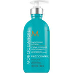 Moroccanoil Smoothing Lotion front view bottle for salon quality hair styling