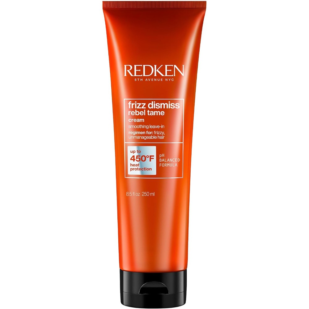 Redken Frizz Dismiss Rebel Tame Heat Protective Leave-In Cream front packaging view