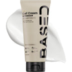 BASED BODYWORKS Curl Cream for Men 8.5 Ounce front view bottle showing premium packaging for curly hair care