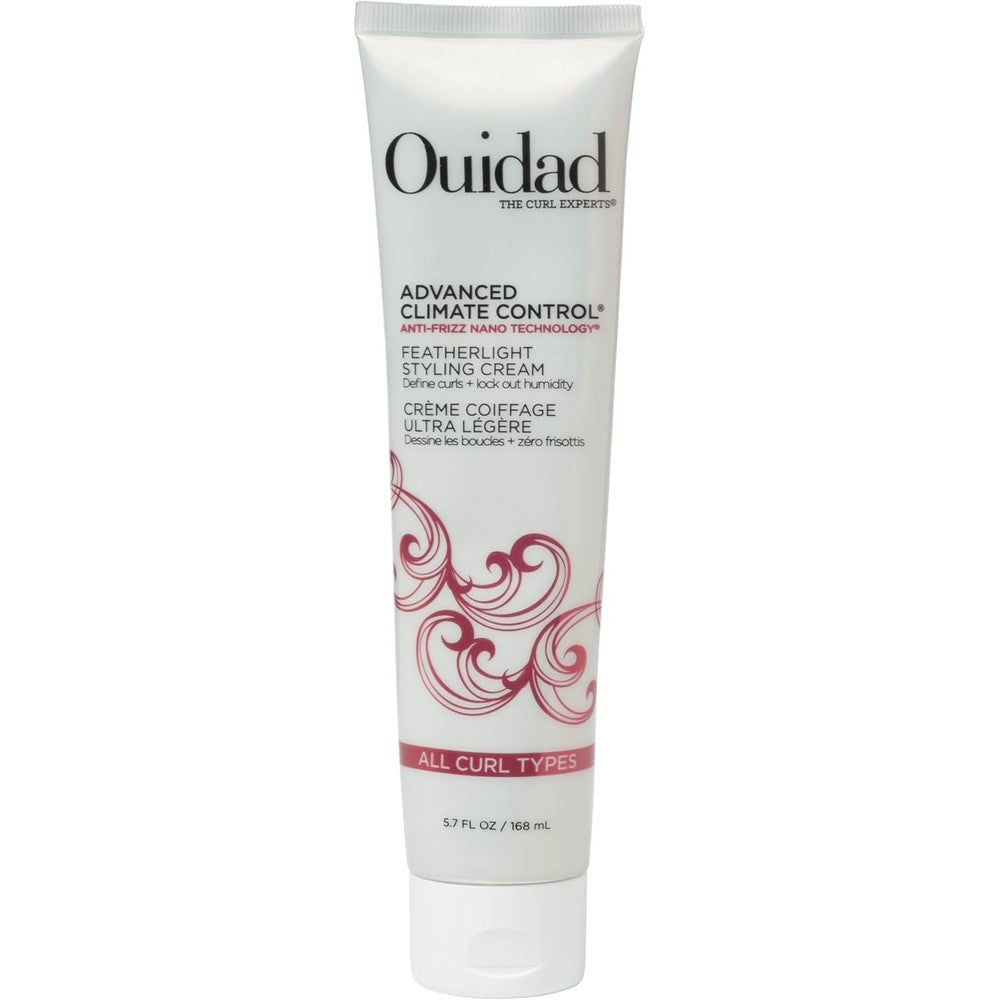 Ouidad Advanced Climate Control Featherlight Styling Cream front view of the 5.7 fluid ounce tube