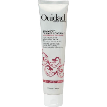 Ouidad Advanced Climate Control Featherlight Styling Cream front view of the 5.7 fluid ounce tube
