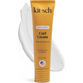 Kitsch Moisturizing Curl Cream front view of the bottle showing brand and product details for curly hair styling