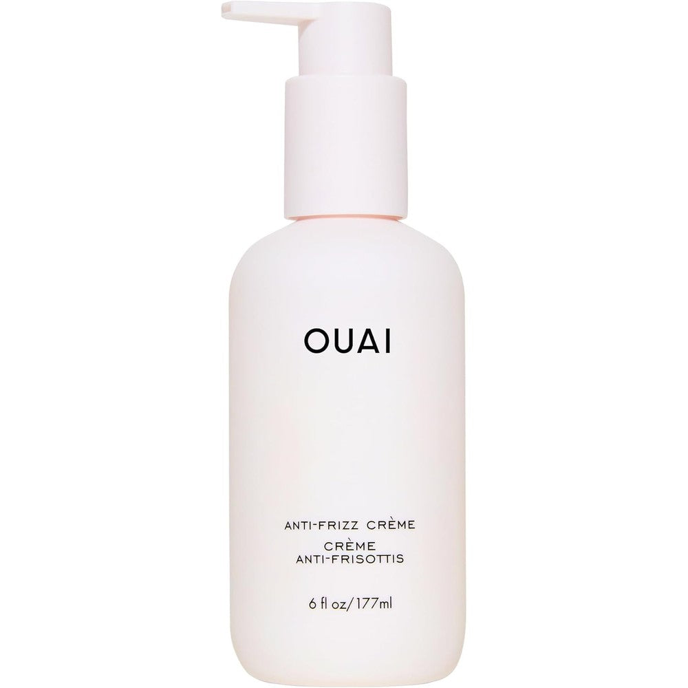 OUAI Anti Frizz Cream 6 oz tube for 72 hour humidity resistance and shine