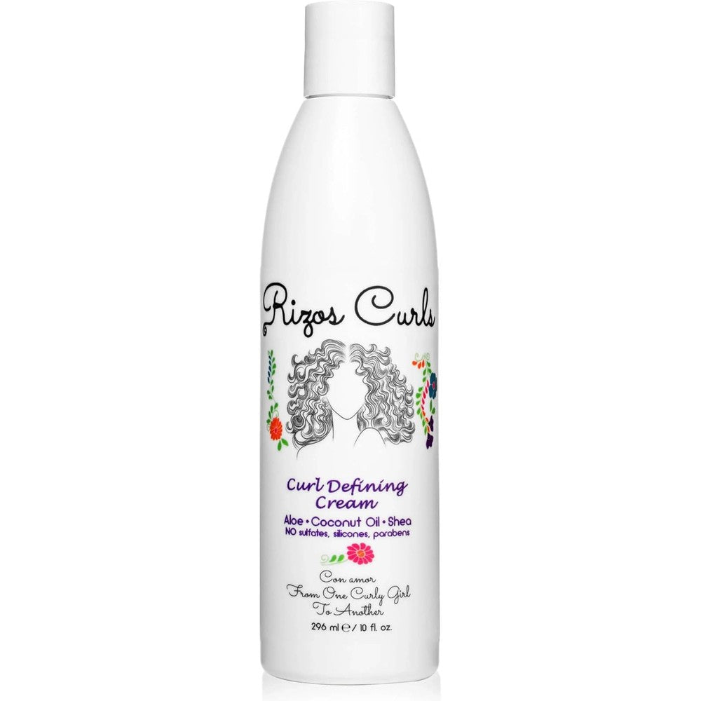 Rizos Curls Curl Defining Cream front view bottle for natural hair styling