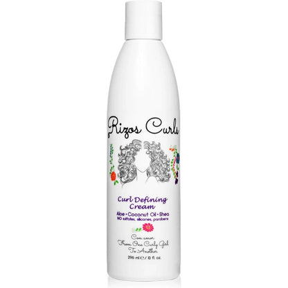 Rizos Curls Curl Defining Cream front view bottle for natural hair styling