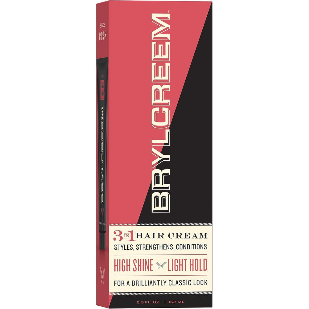 Brylcreem 3 in 1 Original High Shine Hair Cream front view packaging