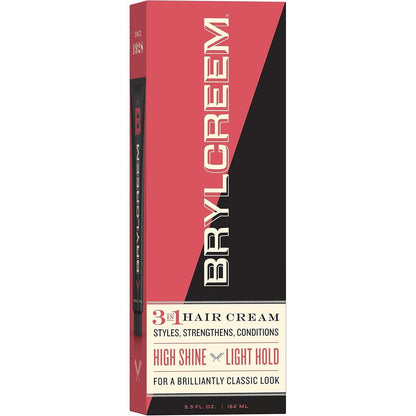 Brylcreem 3 in 1 Original High Shine Hair Cream front view packaging